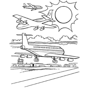 Aventura no Céu: Aviões Preparem-se para Decolar