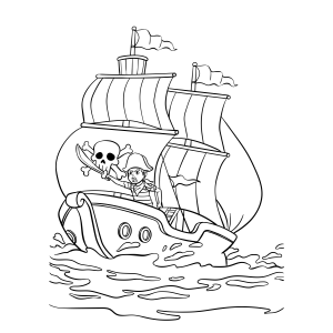 Aventura no Navio Pirata