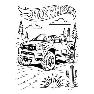 Aventura Off-Road com Hot Wheels