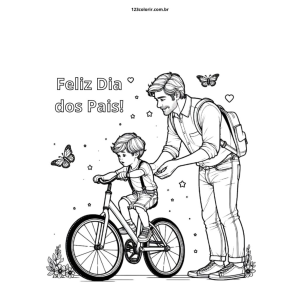 Aventura de Pai e Filho: Primeiros Passos na Bicicleta
