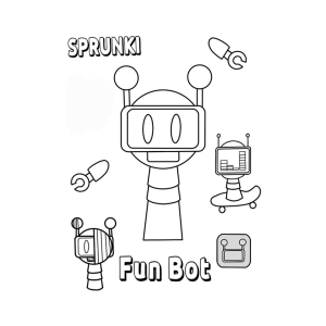 Aventura Robótica com Sprunki