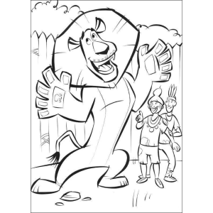 Aventura Selvagem com o Leão Madagascar