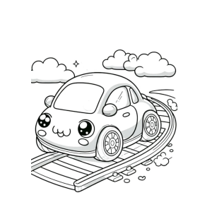 Aventura sobre Trilhos do Carro Fofo