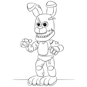 Aventuras Artísticas com Bonnie do FNAF