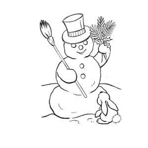 Aventuras de Boneco de Neve e Coelhinho