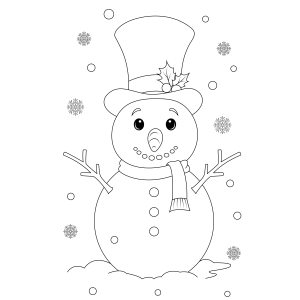 Aventuras de um Boneco de Neve Festivo