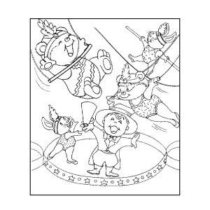 Aventuras no Circo com Ursinhos Divertidos