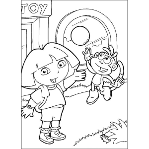 Aventuras Coloridas com Dora e Botas