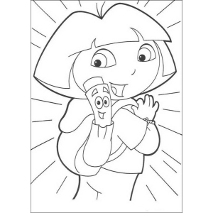 Aventuras Coloridas com Dora e Mapa