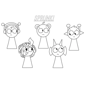 Aventuras Coloridas dos Sprunki