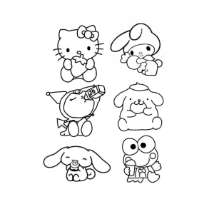 Aventuras Coloridas com Hello Kitty e Amigos!