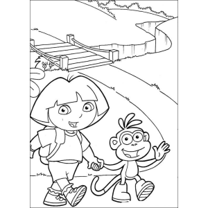 Aventuras de Dora e Botas na Trilha!