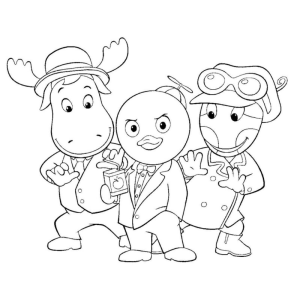 Aventuras dos Backyardigans em Detetives