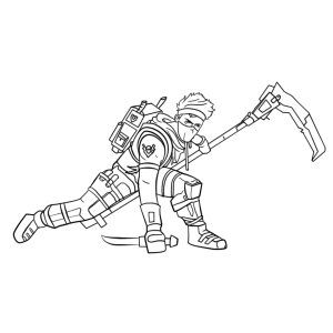 Aventuras Épicas com o Guerreiro de Fortnite
