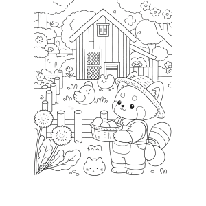 Aventuras na Fazendinha com um Panda Fofo