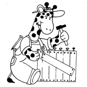 Aventuras da Girafa Carpinteira