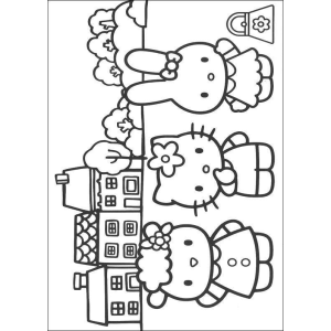 Aventuras de Hello Kitty e Amigos na Vila Encantada