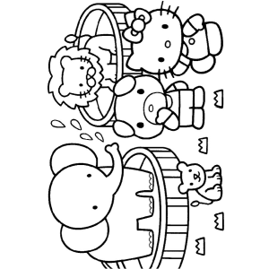 Aventuras de Hello Kitty e Amigos no Circo