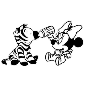 Aventuras de Minnie e a Zebra Amiga