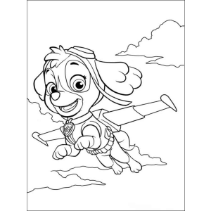 Aventuras nos Céus com Skye da Patrulha Canina