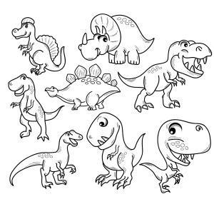Aventuras Pré-históricas: Dinossauros Animados