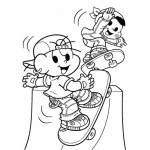 Aventuras Radicais com Cascão e Cebolinha