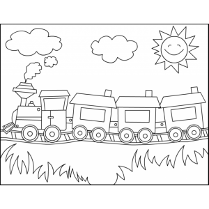 Aventuras de Trem sob o Sol Radiante