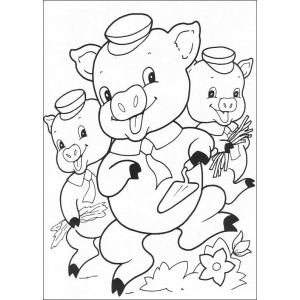 Aventuras dos Três Porquinhos Felizes