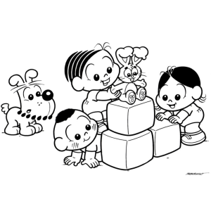 Aventuras da Turma da Mônica com Bidu e Coelhinho