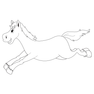 Aventureiro Cavalo Saltando