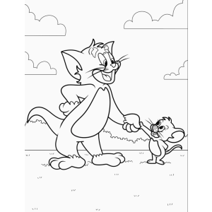 Aventureiros Coloridos: Tom e Jerry em Amizade Inesperada