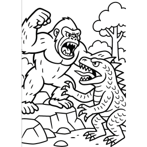 Batalha Épica: King Kong vs Monstro