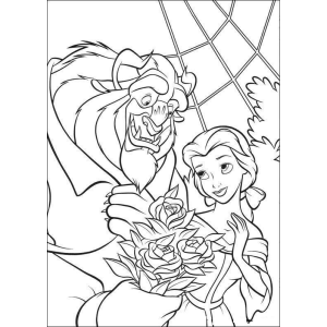 Belle e a Fera em Conto de Amor
