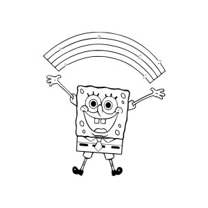Bob Esponja e o Arco-Íris Mágico