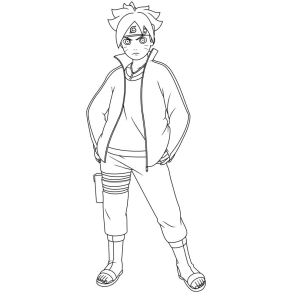 Boruto Uzumaki: Destemido em Preto e Branco