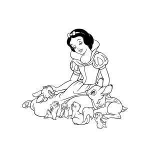 A Bela Amizade de Branca de Neve