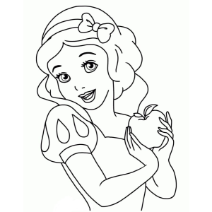 Colorindo o Mundo Encantado de Branca de Neve