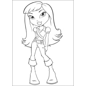 Estilo da Bratz: A Arte de Colorir