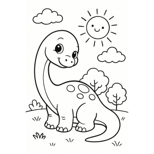 Brincando com o Dino Sorridente
