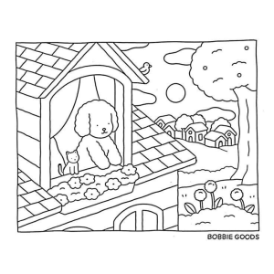 Cachorrinho e Gatinho na Casa Aconchegante