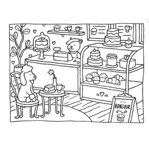 Café Charmoso com Doguinho