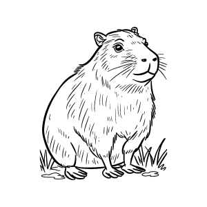 A Capivara Charmosa