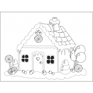 Casinha de Doces Encantada
