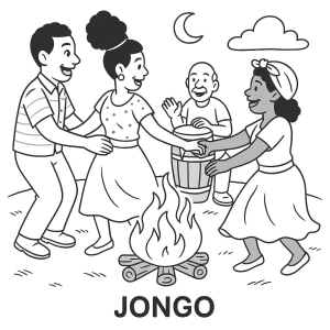 Celebração do Jongo à Luz da Lua