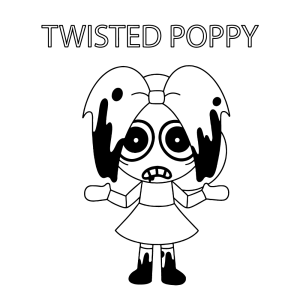 O Charme Surreal de Twisted Poppy