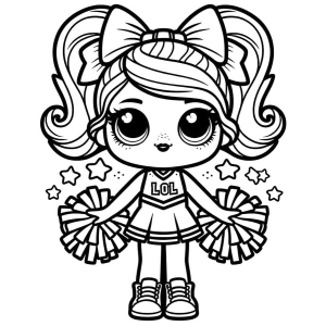 Cheerleader Magic no Mundo LOL Surprise