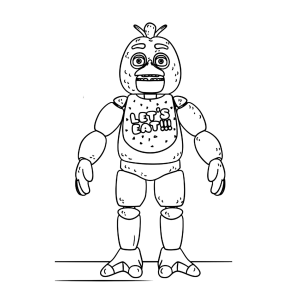 Chica no Mundo de FNAF