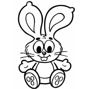Coelhinho Sansão da Turma da Mônica para Colorir