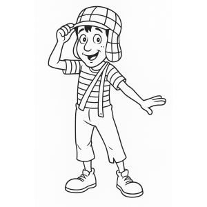 Colorindo a Alegria do Chaves