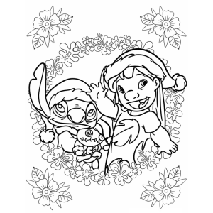 Colorindo a Aventura de Lilo e Stitch